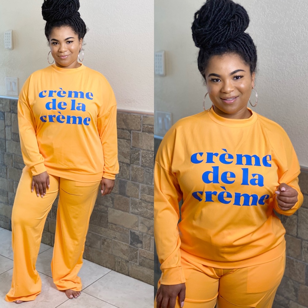 SOLD NWT EVERYDAY WEAR MATCHING SET [ORANGE - Picture 1 of 8